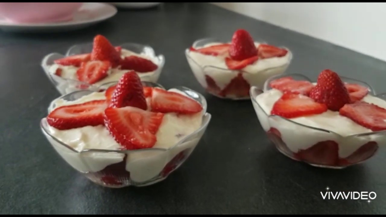 Tiramisu à la fraise (Ramadan 2020)
