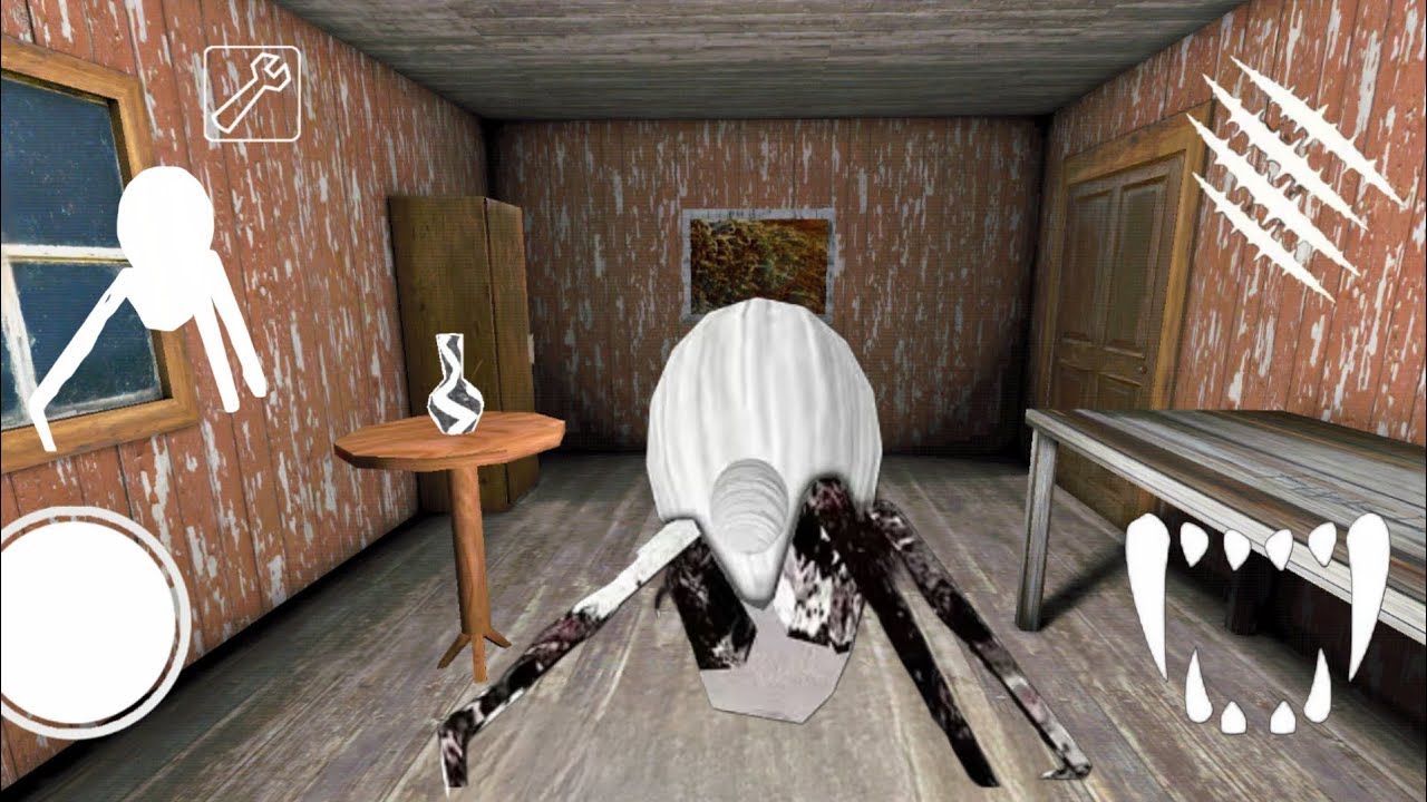 Playing as spider mom in granny mod menu part2 #granny 