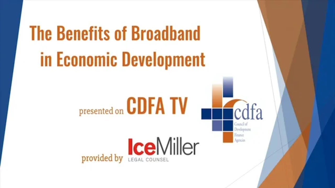 The Benefits of Broadband In Economic Development
