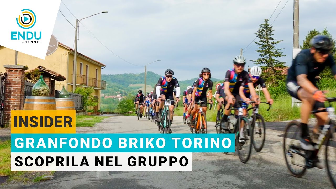 Abbiamo pedalato nel gruppo della Granfondo Internazionale Briko Torino