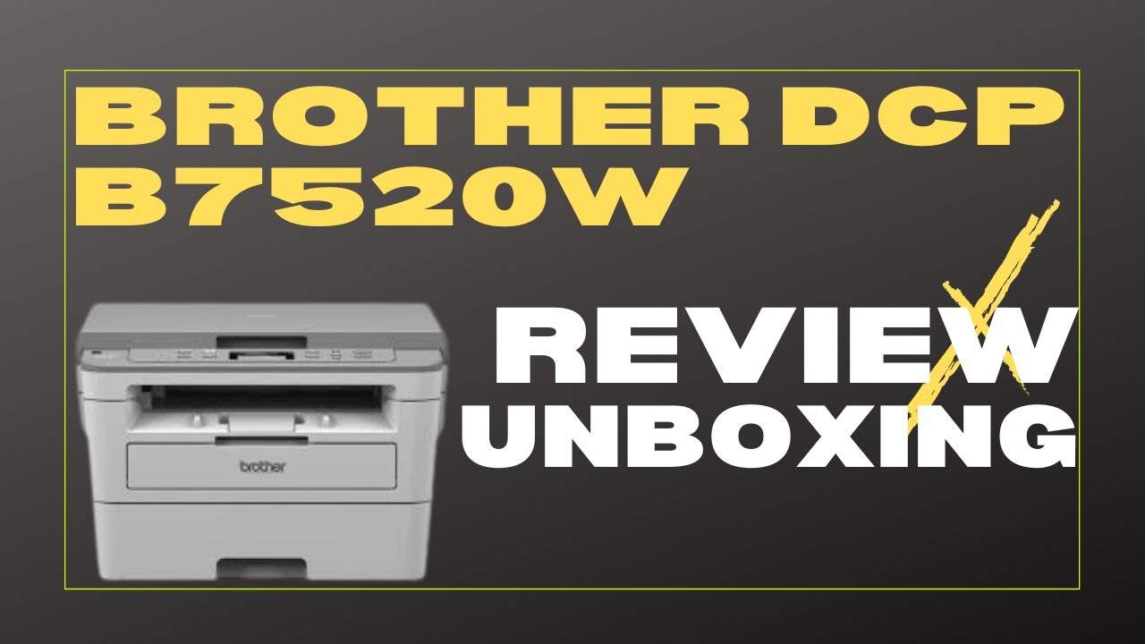 DCP B7520DW: Impressora Multifuncional Brother DCP-B7520