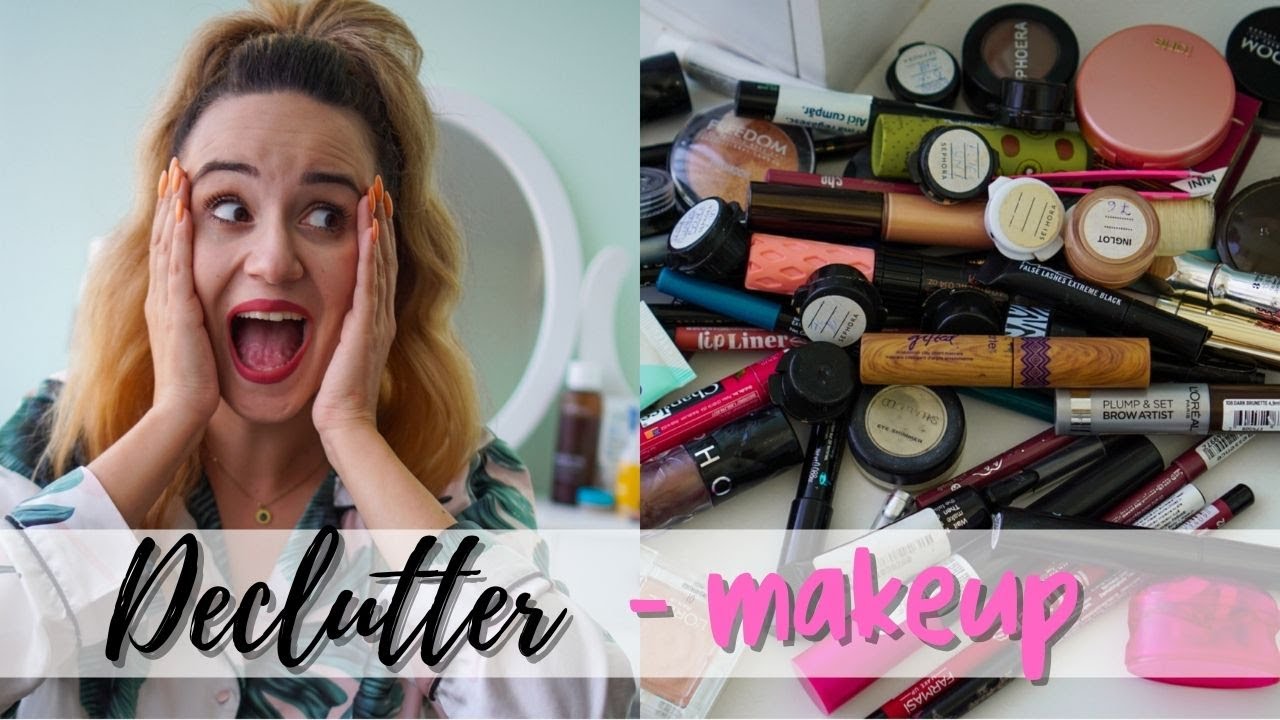 DECLUTTER | Curatenie de toamna, reorganizare produse de makeup ❤️
