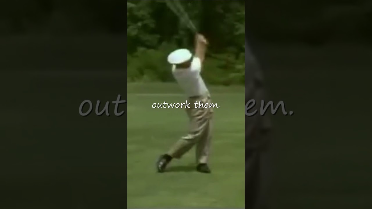 Outwork them ➩ Ben Hogan (great quotes to remember) 