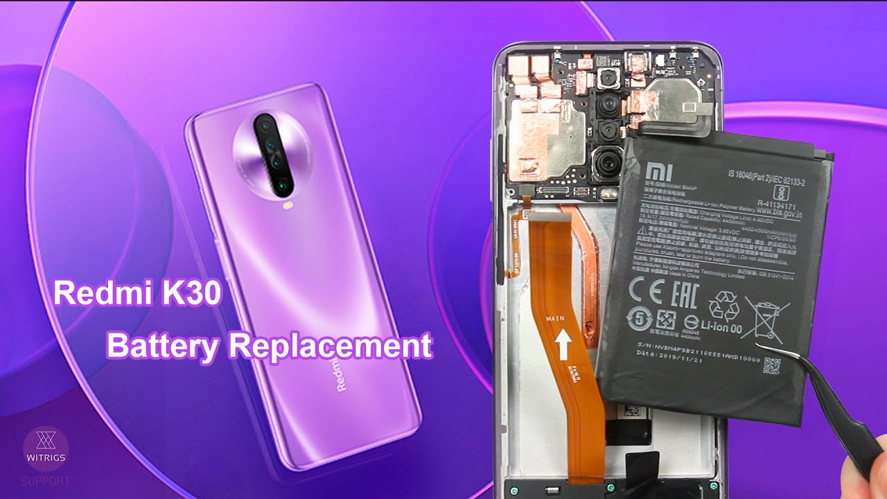 Xiaomi Redmi K30 Battery Replacement