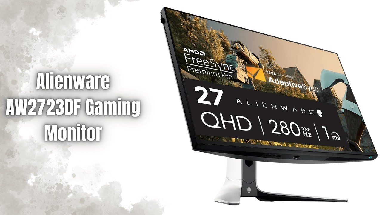Alienware AW2723DF Gaming Monitor Review | 27