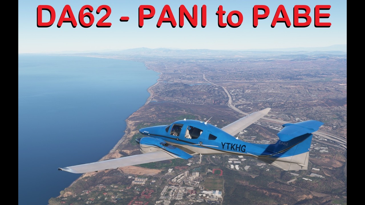 MSFS 2020, KHG Ep 274 - DA62 - Aniak to Bethel