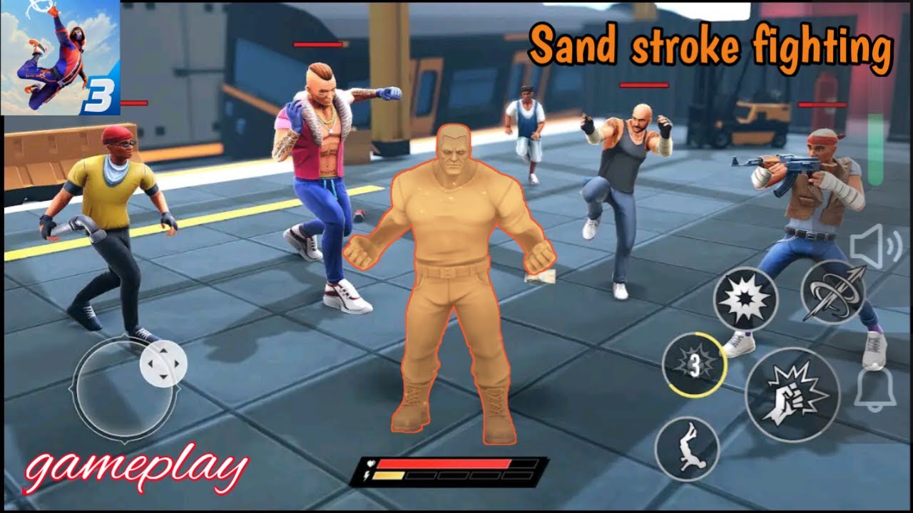 Sand stroke fighting gameplay | spider fighter 3