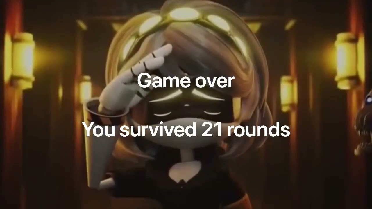 If Murder drones had a CoD zombies game over sequence 