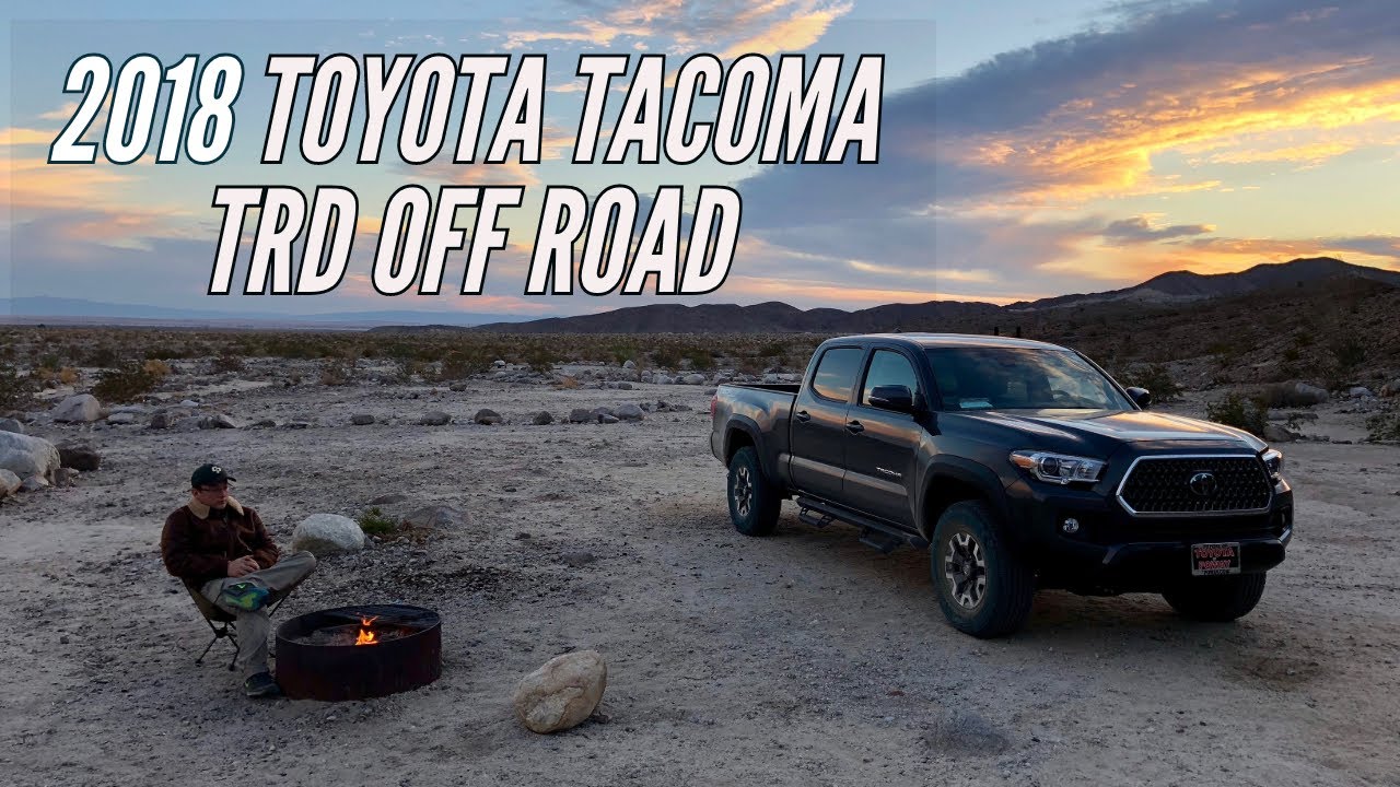 2018 Toyota Tacoma TRD Off Road Camping