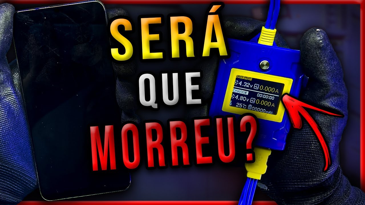 Galaxy A10 Não Liga! Zero de Consumo Na Fonte (Vamos Consertar)