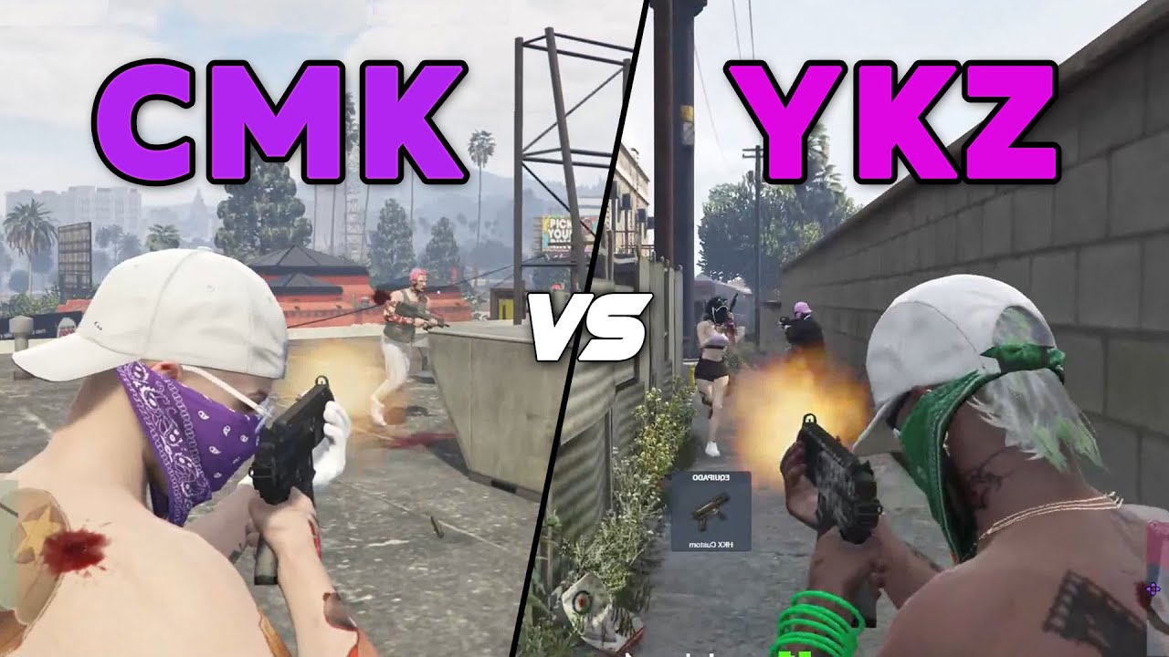 CMK vs YAKUZA | GRAFITI de GUERRA en MIRROR PARK ESTE | Dovux Life RP