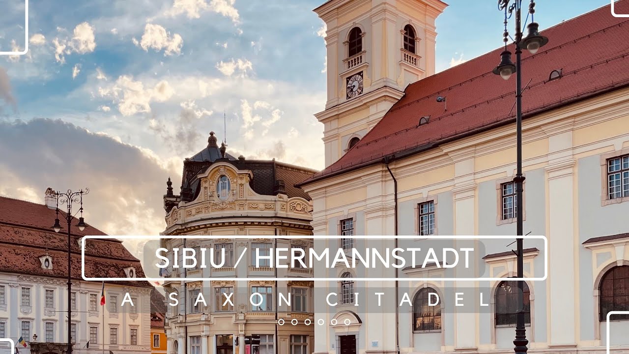 Sibiu (Hermannstadt) - A Saxon Citadel in Transylvania | Must see places | Vlog #Sibiu #Transylvania