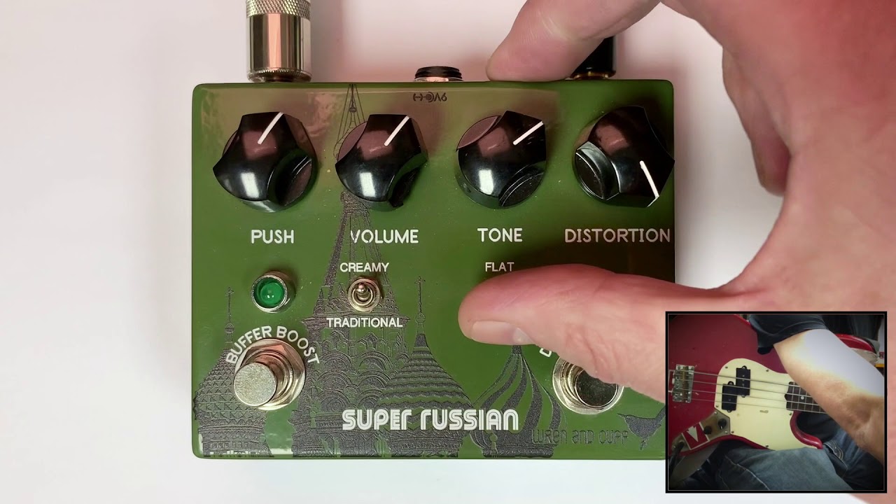 Wren and Cuff Super Russian bass demo