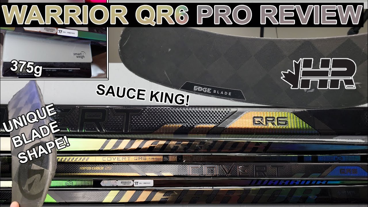 The new sauce pass king! Warrior Covert QR6 Pro hockey stick review
