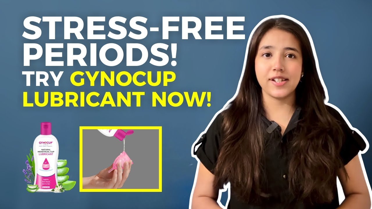 GynoCup Menstrual Cup Lubricant | Water-Based, pH-Balanced for Easy Cup Insertion!