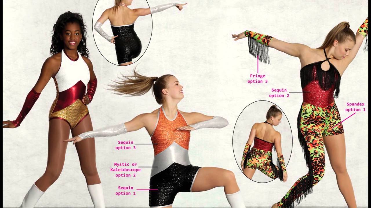 Georgie Girl Costumes Guard and Dance Team