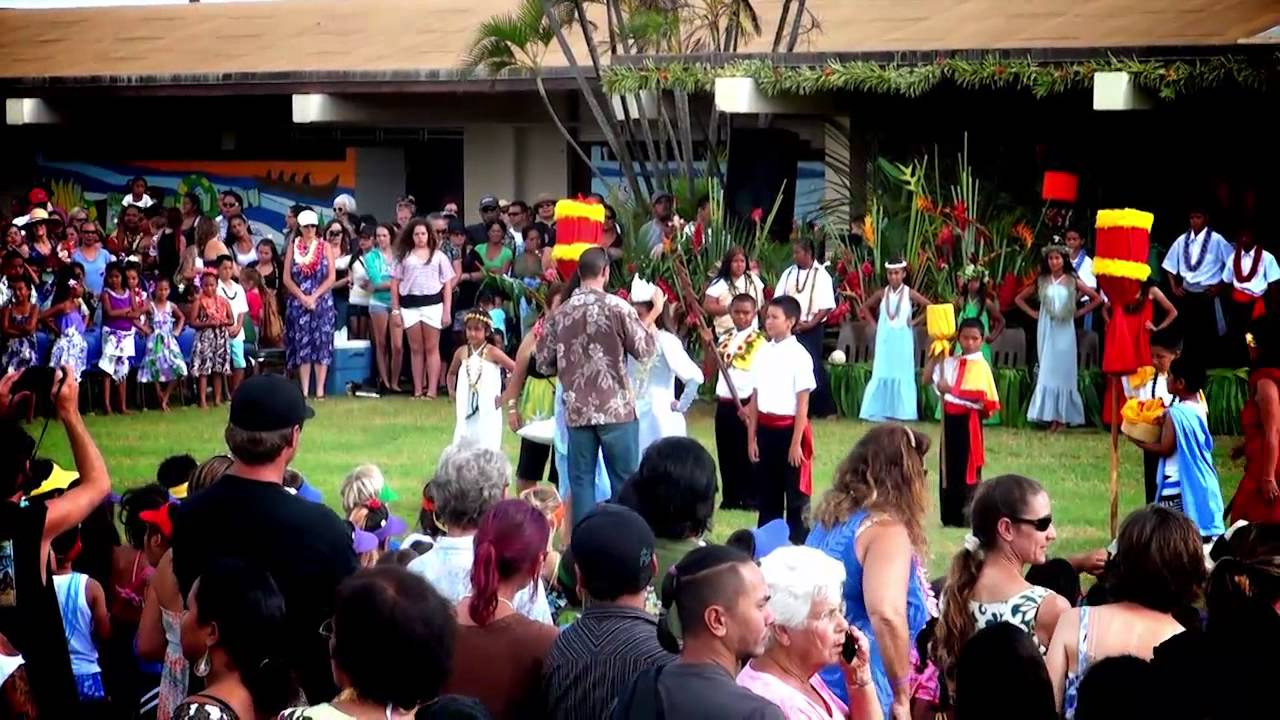 Kapaa Elementary May Day 2012