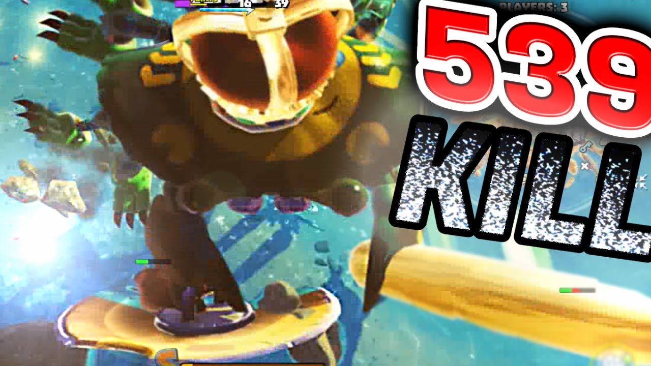 I got 539 KILLS in King of Crabs!
