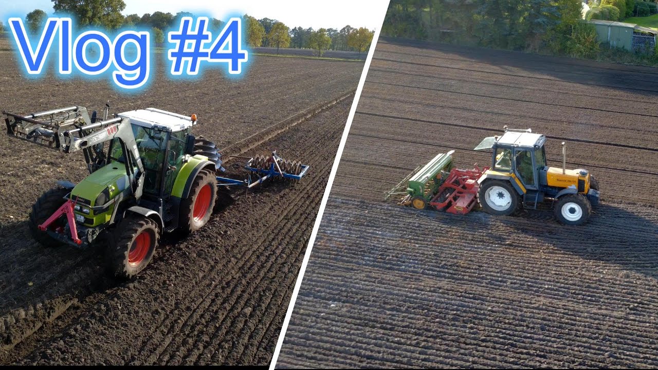 Triticale säen | Claas Ares 616R & Renault 106-54 TL  | Team vergrößert sich!