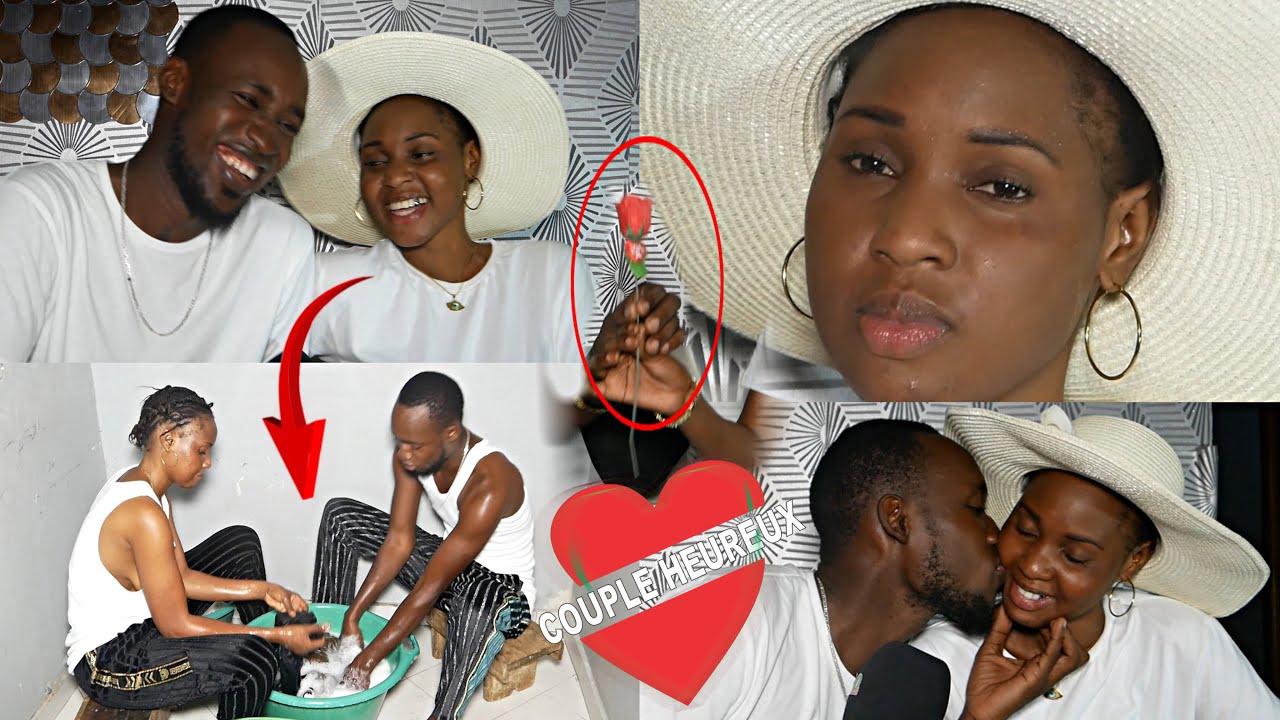 50 mille dotte, 2ans sans enfant..«Le jeune couple Tik tok Oumy et Nero dans {Couple Heureux ❤️}
