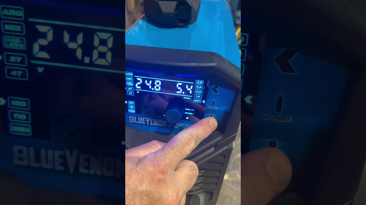 Loading mig wire into the Cigweld XF190 welder  @CIGWELDESAB