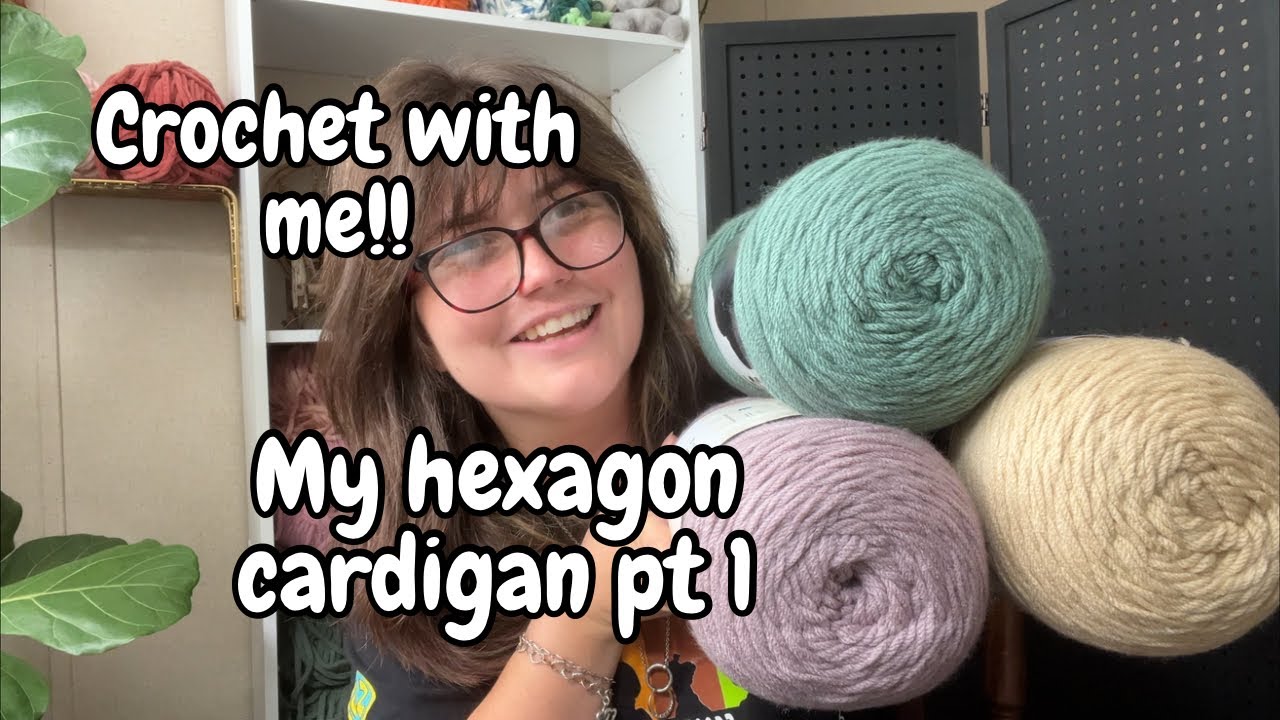 🍂 Crochet With Me Vlog | Starting a Cozy Fall Cardigan