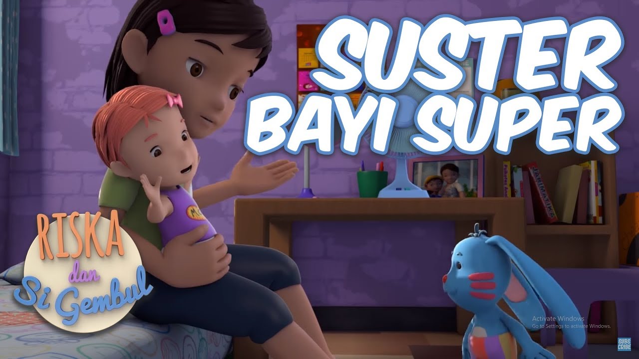 Riska dan Si Gembul - Suster Bayi Super