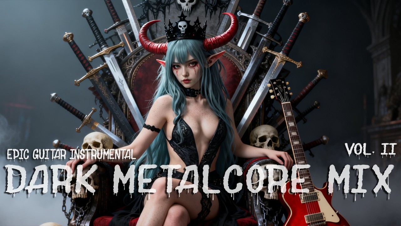 🔥 Metalcore Instrumental Mix Vol. 2 | Dark Progressive Guitar | Gaming & Workout Music