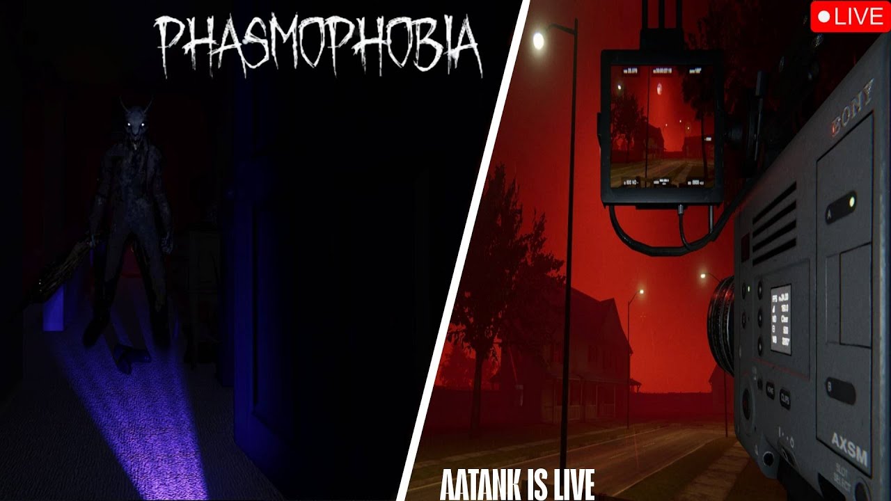 Ghost Hunting LIVE 😱👻| Phasmophobia LIVE