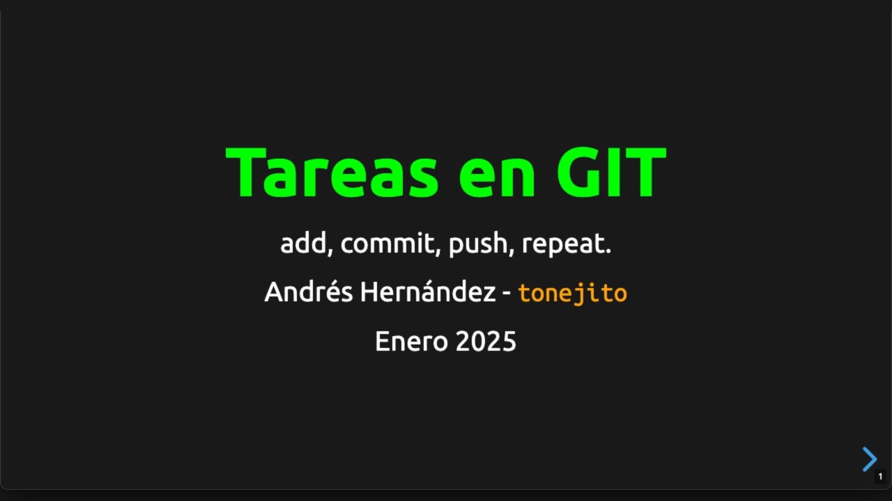Entrega de tareas en GIT
