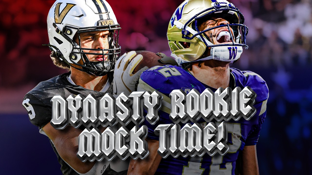 Dynasty Rookie Mock Time! + Late Round Pick Strategy | Dynasty Fantasy Football 2026