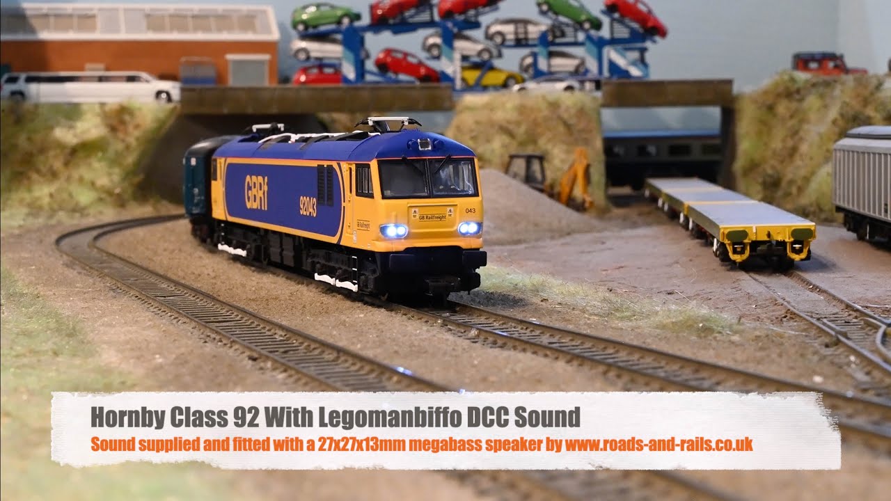 Hornby Class 92 With Legomanbiffo DCC Sound
