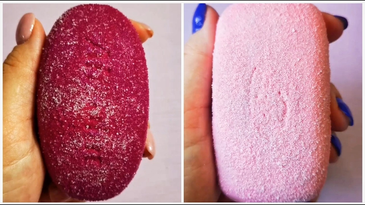 ✨ ASMR Soap Carving for Stress Relief ✨