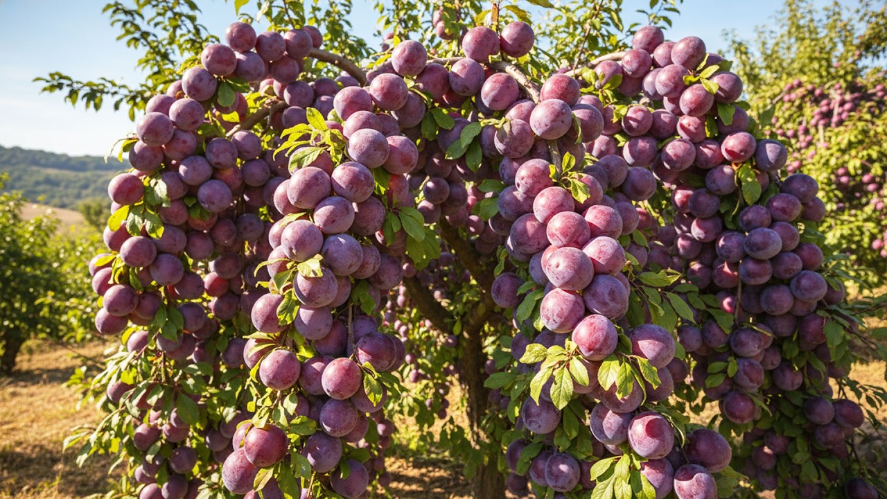 Harvesting Santa Rosa Plums: From Sun-Kissed Orchards to Modern Packing Technology
