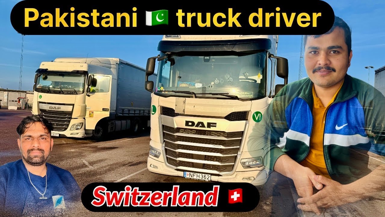 Germany 🇩🇪 to switzerland 🇨🇭 Europe truck driver vlog Hindi Germany truck driver vlog Hindi 