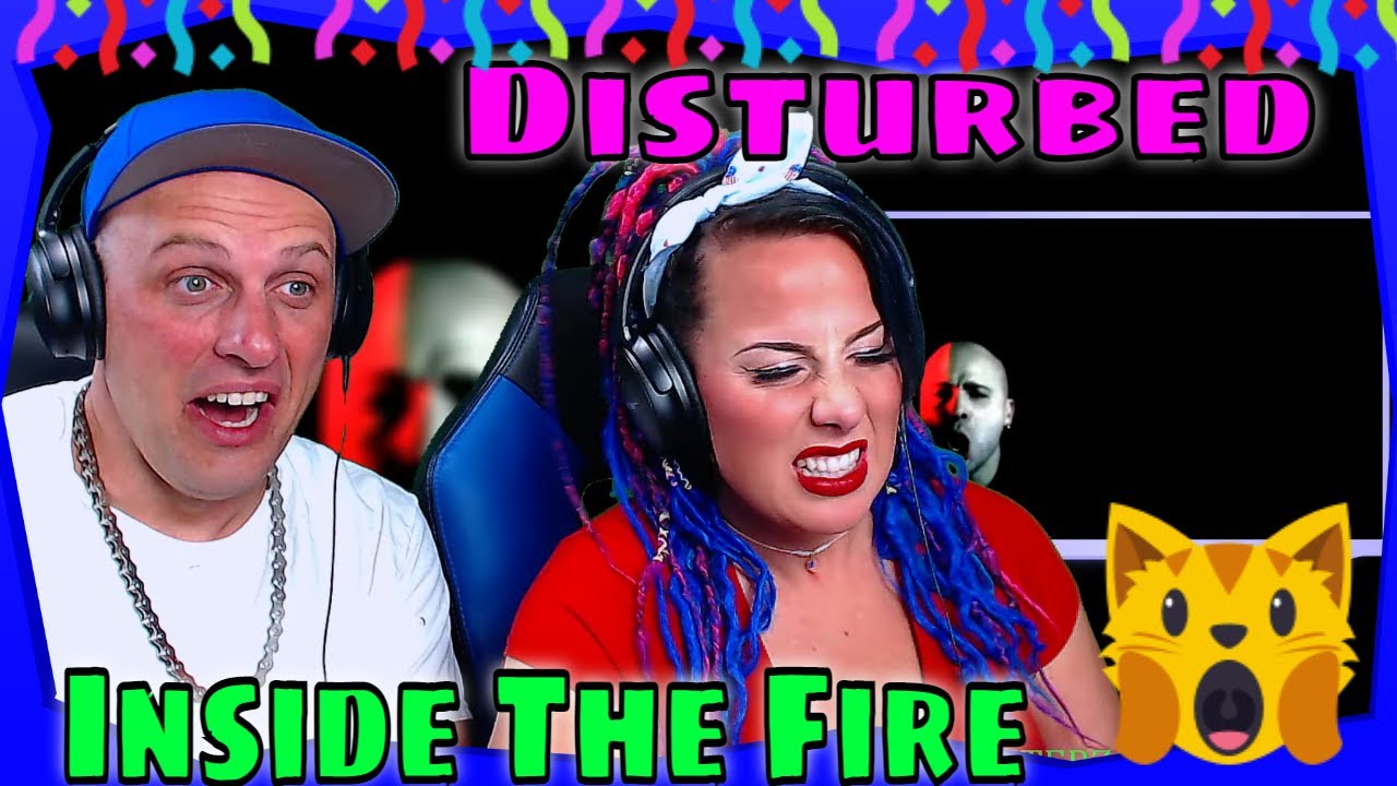 Disturbed - Inside The Fire (Amended Video) THE WOLF HUNTERZ REACTIONS