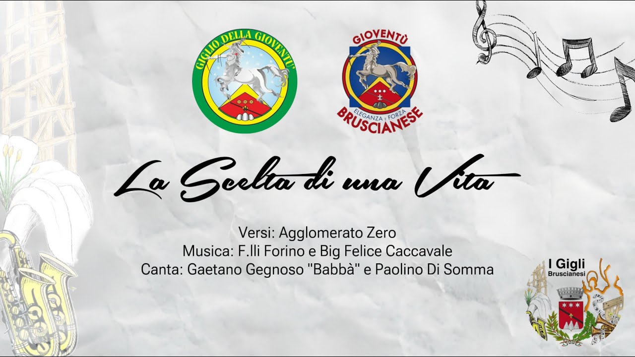 LA SCELTA DI UNA VITA - Giglio della Gioventù 1985 | Festa dei Gigli Brusciano 2012