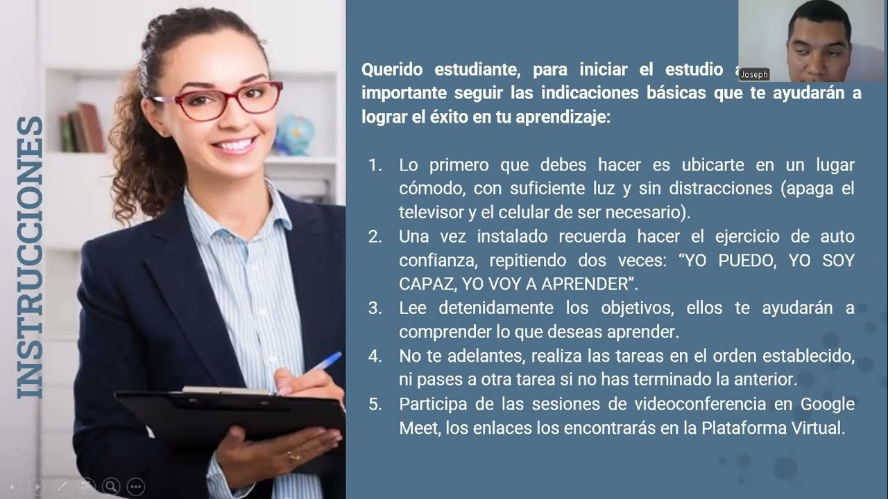 Sesión 0 - Evaluación de los Aprendizajes - Prof. Josep Ríos