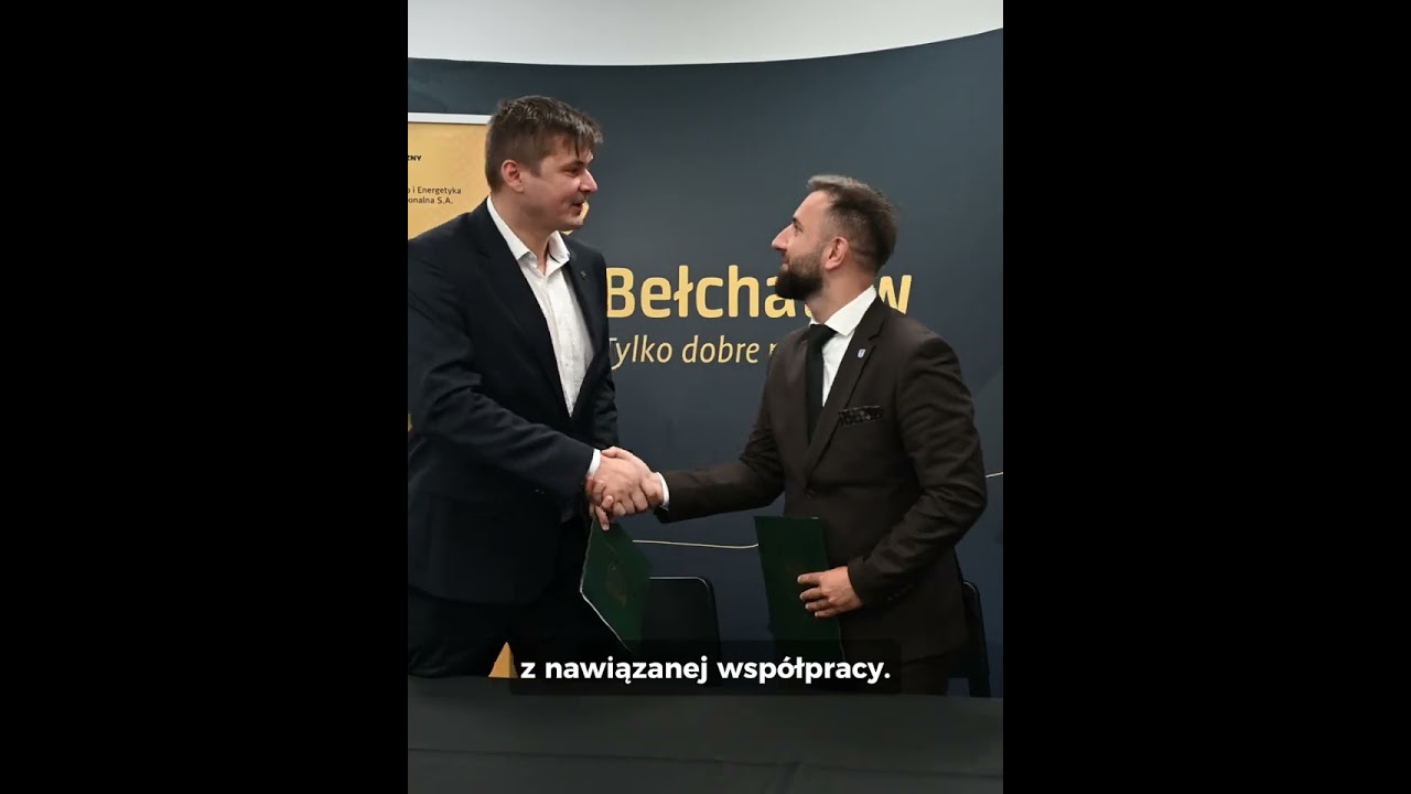 Umowa promocyjna ze Skrą  #bełchat&oacute;w #news #skrabełchat&oacute;w #shorts #sport