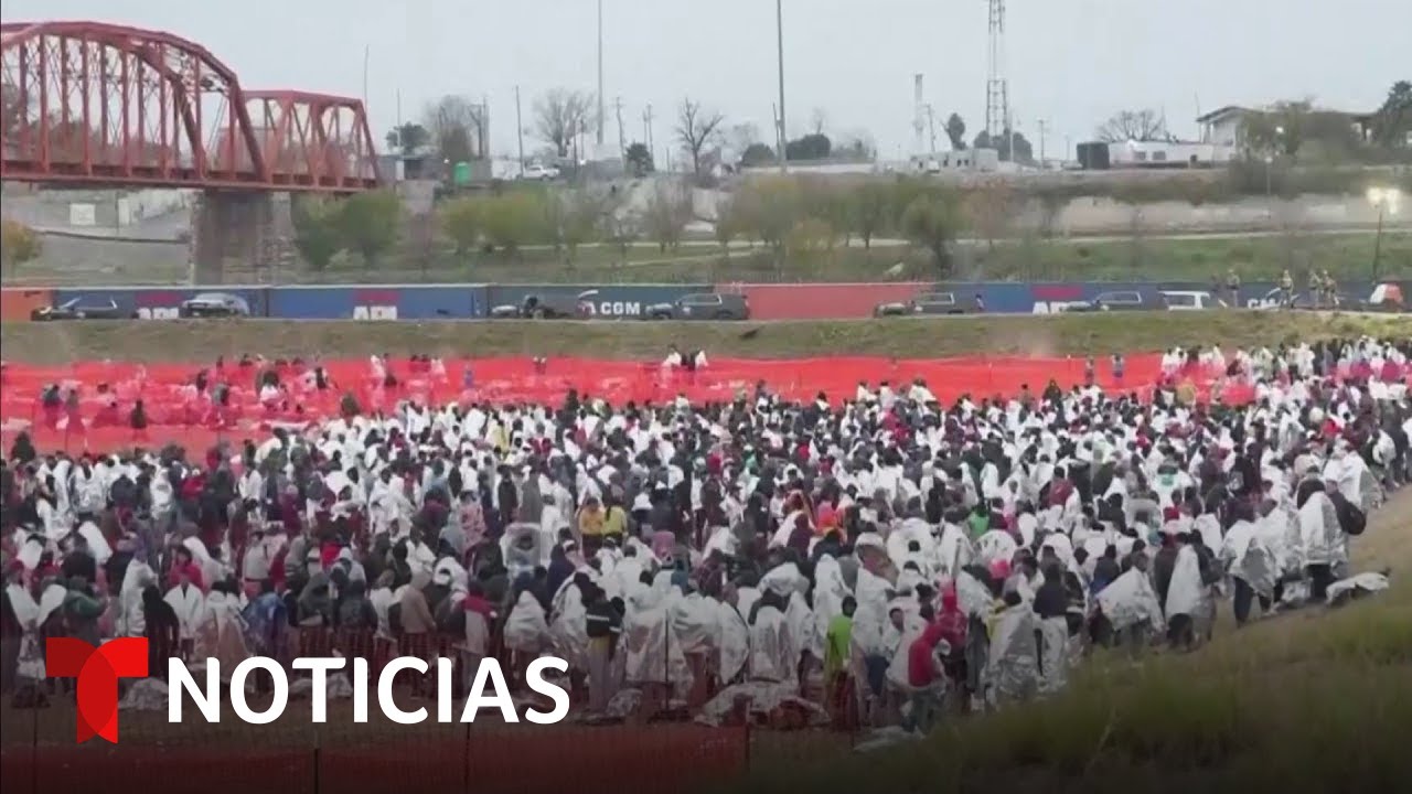 El 'Ejército de Dios' avanza hacia la frontera de Texas | Noticias Telemundo