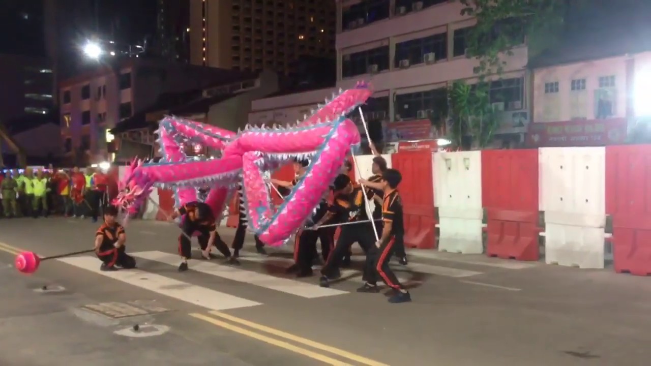 新山耶耶亚哇洪仙大帝庙舞龙队//2016年柔佛古庙众神出游//恭迎台表演 yahya awal dragon dance troupe 2016  Lân Sư Rồng  2020