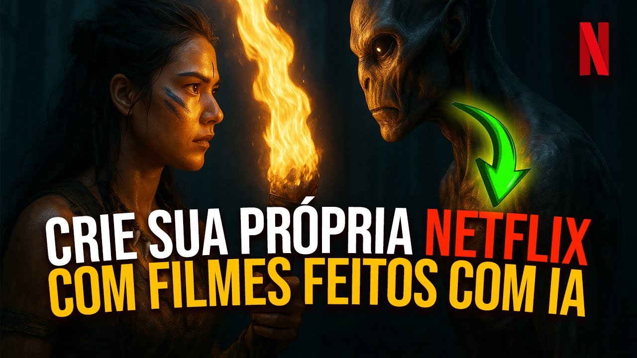 Crie sua Própria Netflix no YouTube: Canal Dark de Filmes Cinematográficos com IA