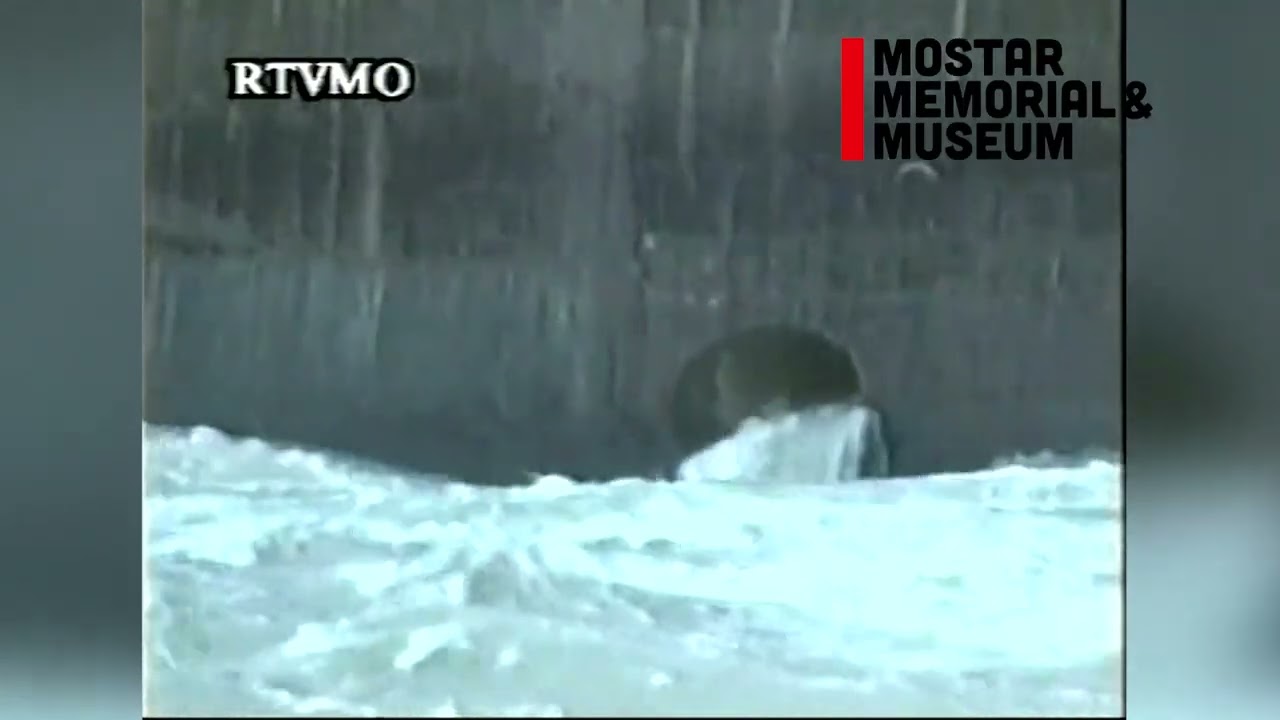 1999. Neretva je odnjela mostove , posljedice polave u Mostaru