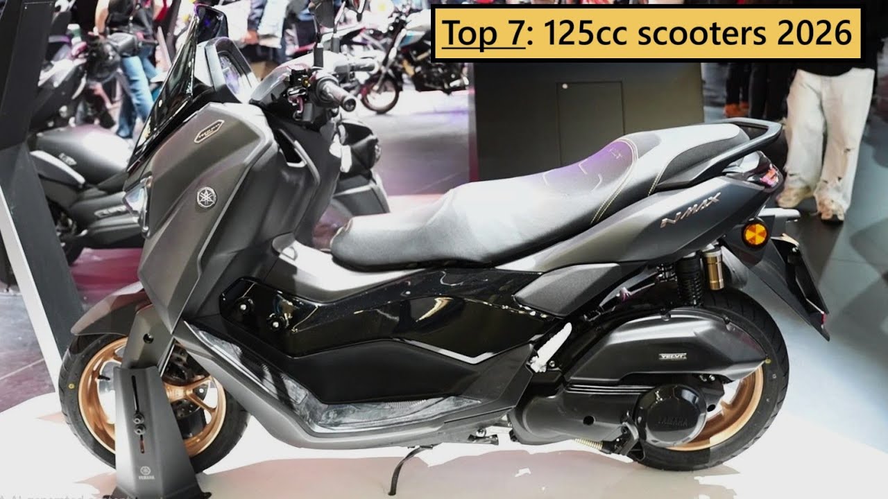 Top 7: small 125cc scooters 2026