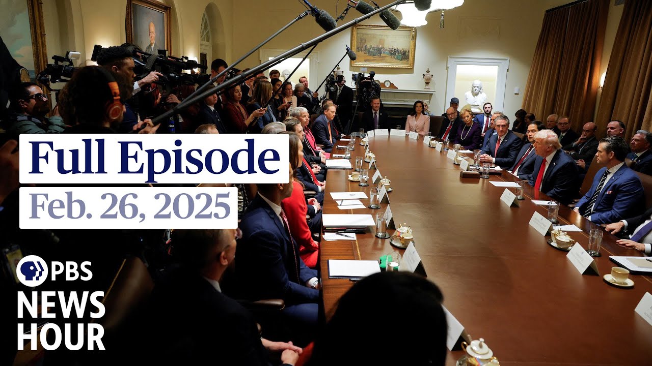 PBS News Hour West live episode, Feb. 26, 2025