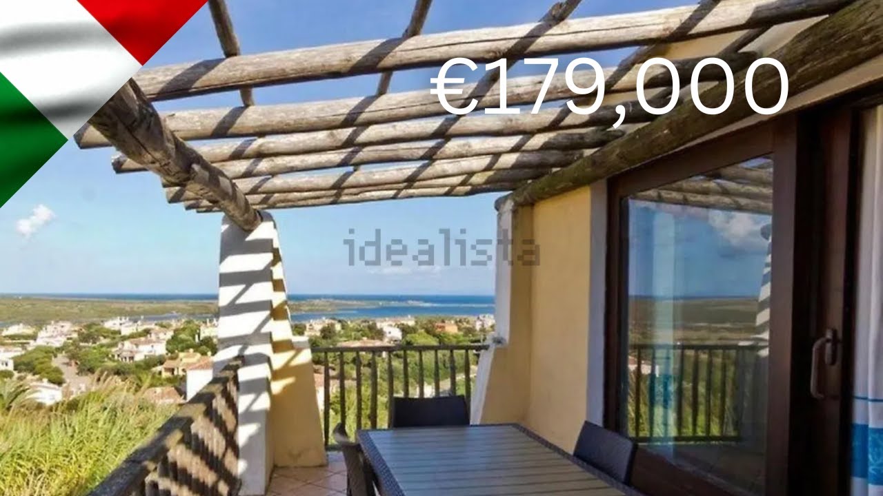 Stintino Sardinia Italie appartement 75m2 terrace vue mer