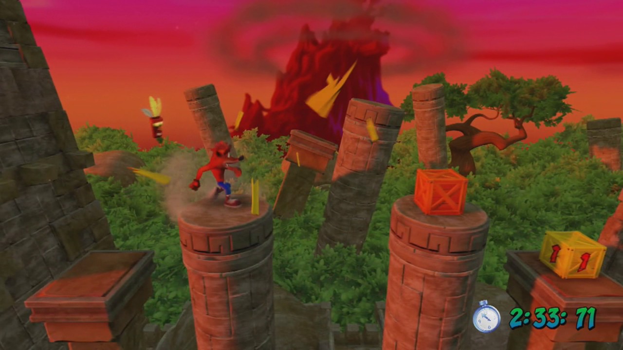 Crash Bandicoot - Sunset Vista Relic Guide Gold Speedrun (15/26)