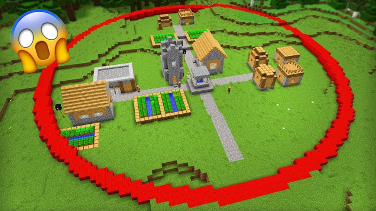 haker qishloqi orab qoydi 😱 | Mimecraft Uzbekcha