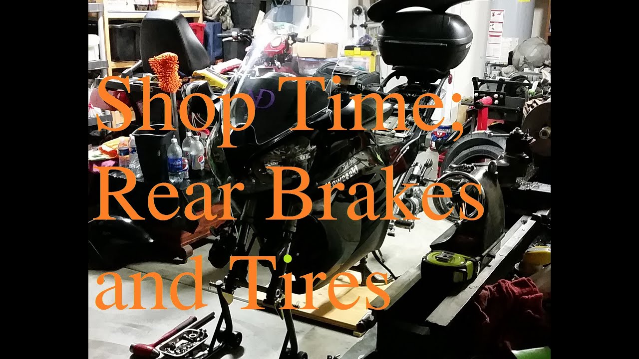 Rear Tire & Brake, Concours 14 - Shop Time #4