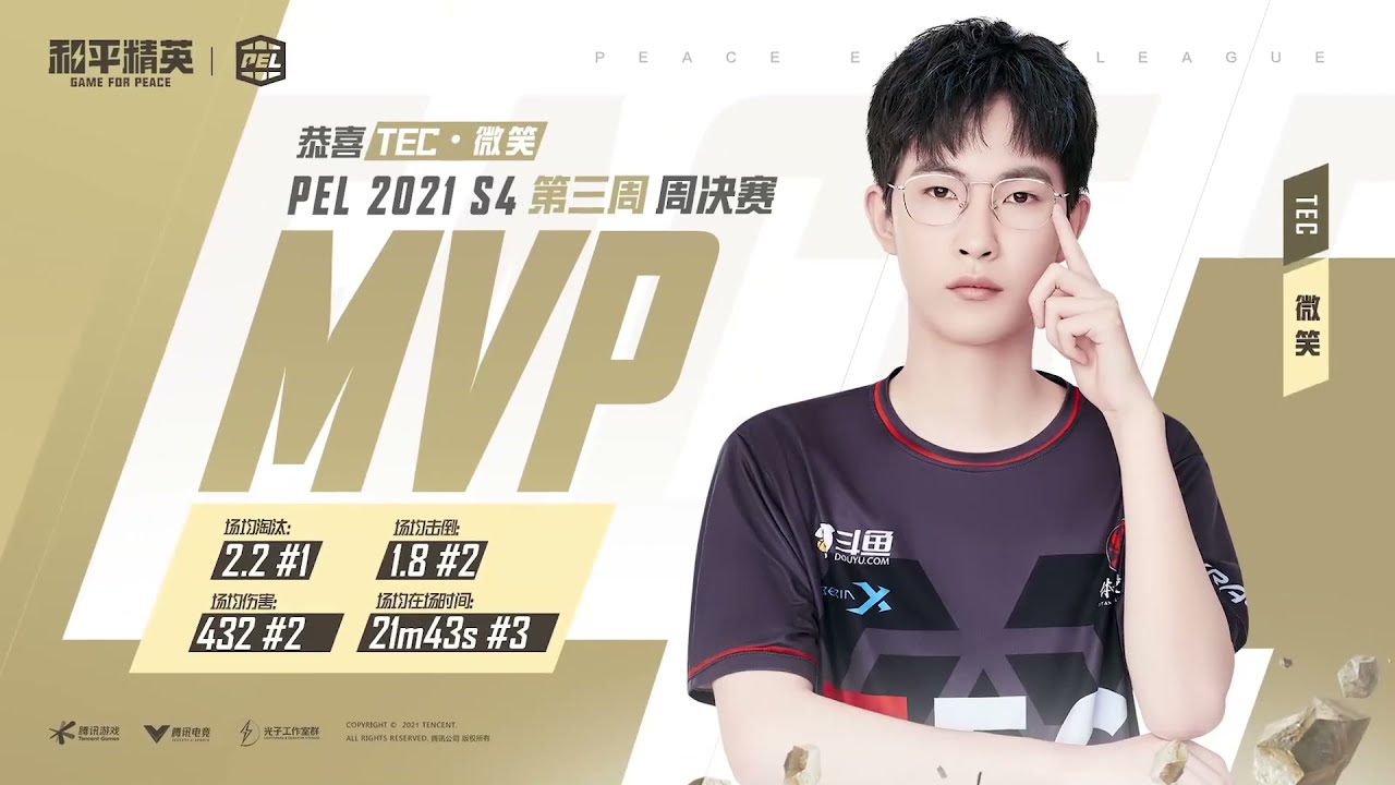 TEC Weixiao | PEL 2021 S4 Week 3 Finals MVP Highlights